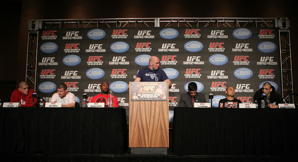 UFC123 Presser Photos-GYI0062507801