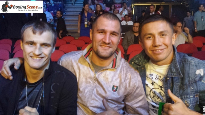 Евгений Градович, Сергей Ковалев и Геннадий Головкин