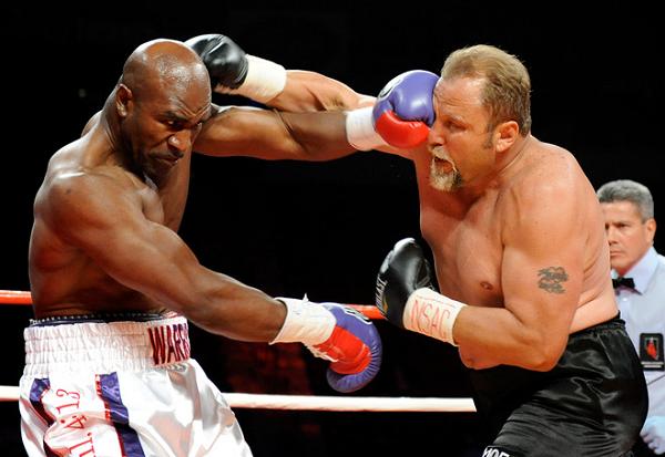 Эвандер Холифилд и 
Франсуа Бота