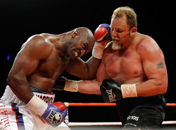 Эвандер Холифилд и 
Франсуа Бота