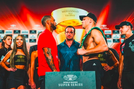 Бриедис проведет бой против Усика в полуфинале глобальной боксерской суперсерии