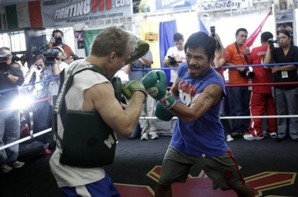 Открытая тренировка Мэнни Пакьяо — 27.10.2010 Открытая тренировка Мэнни Пакьяо — 27.10.2010