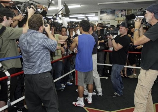 Открытая тренировка Мэнни Пакьяо — 27.10.2010 Открытая тренировка Мэнни Пакьяо — 27.10.2010