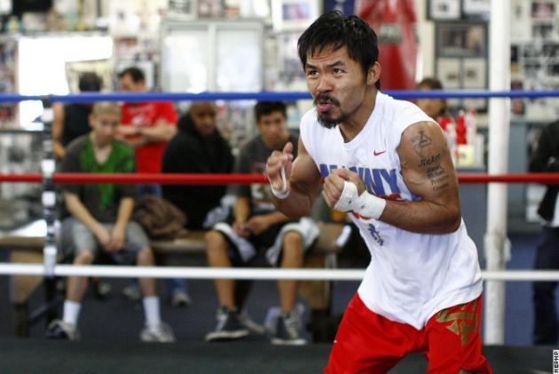 Открытая тренировка Мэнни Пакьяо