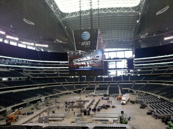 Стадион Dallas Cowboys - восьмое чудо света