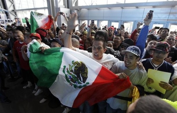 Взвешивание Мэнни Пакьяо и Антонио Маргарито