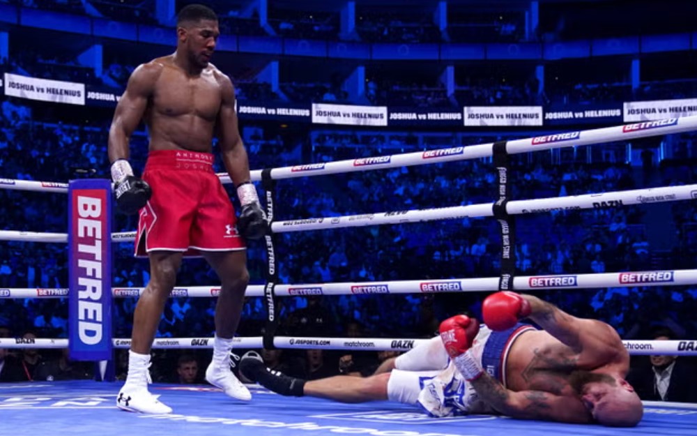 Anthony Joshua's Impressive Knockout Victory and Potential Showdown ...