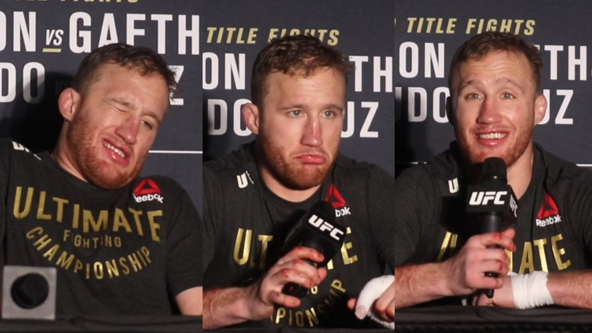 ФергюсонГэтжи Прессконференция после боя (видео)