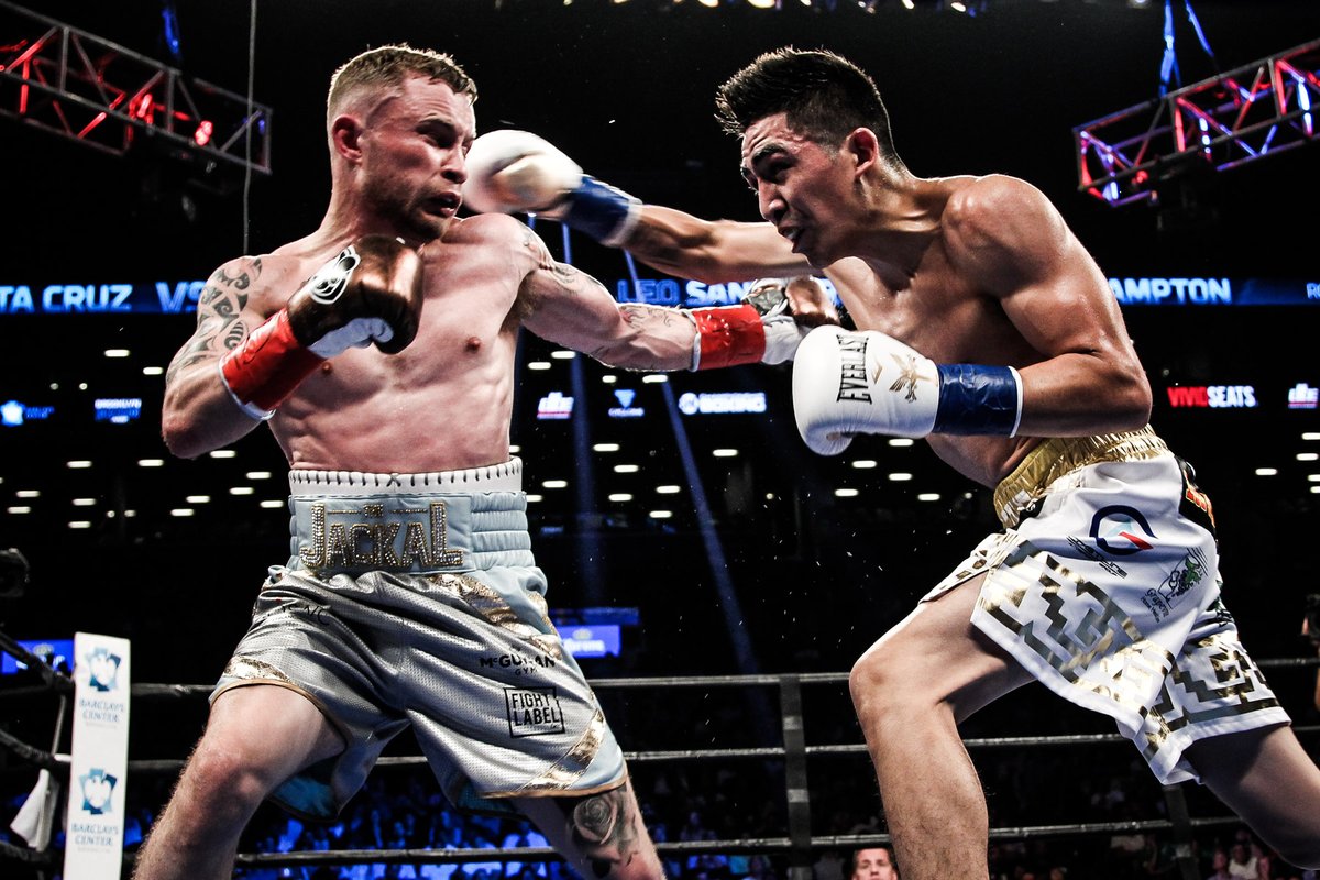 Лео Санта Крус боксер. Carl Frampton.