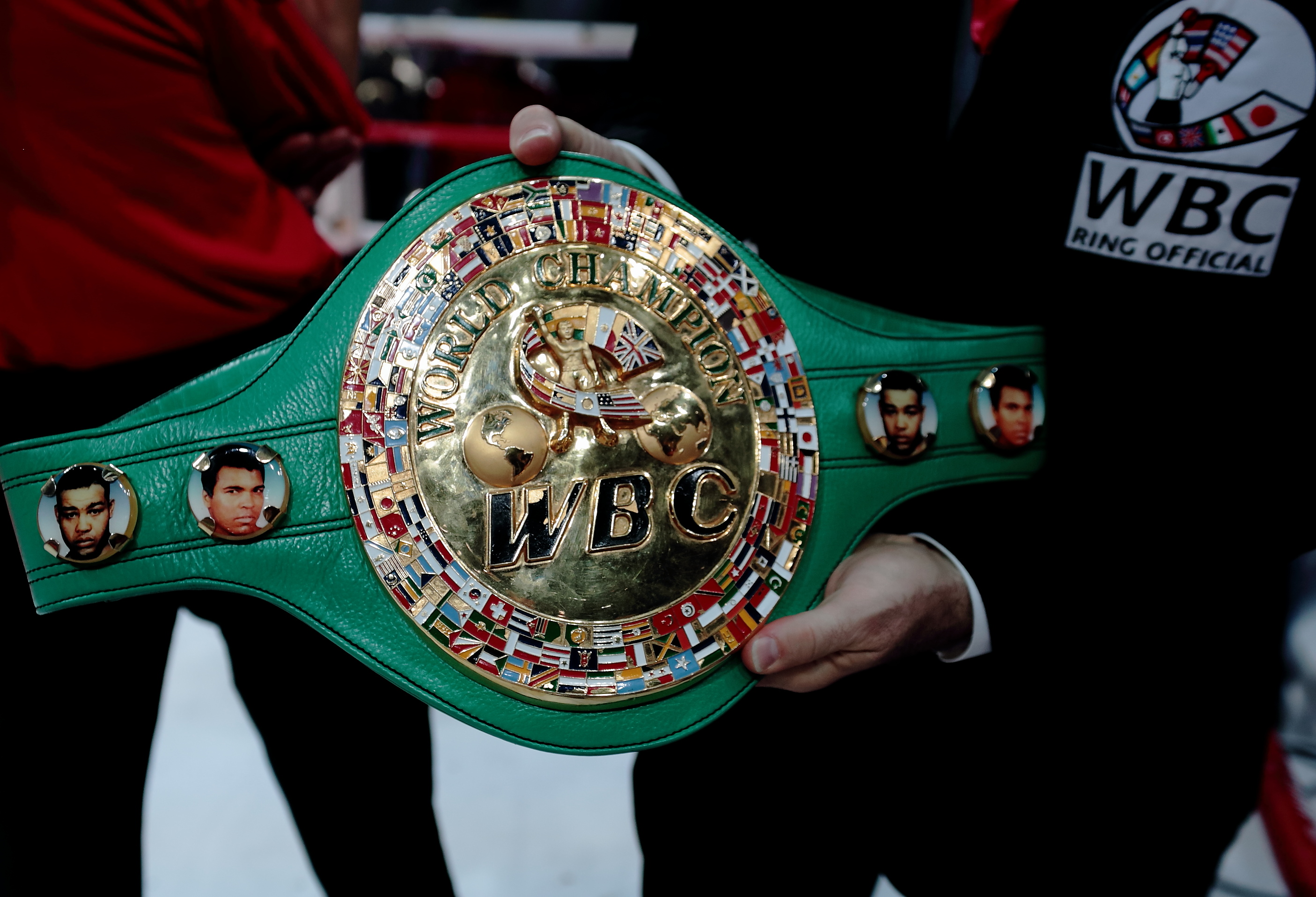 Боксерский пояс чемпиона WBC