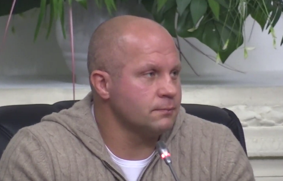 Федор Емельяненко: Жена мечтает, чтобы я завершил карьеру