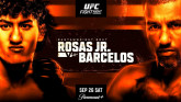 Полный состав участников турнира UFC Vegas 121: Рауль Росас – Раони Барселос
