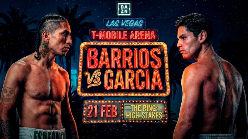Официально: Райан Гарсия и Марио Барриос встретятся 21 февраля в Лас-Вегасе 