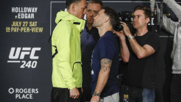 Фото: Пресс-конференция перед UFC 240