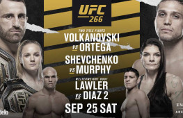 Расклады на основные бои UFC 266