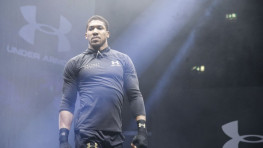 Фото: Открытая тренировка Джошуа перед боем с Кличко