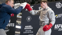 Фото: Открытая тренировка участников UFC 228