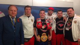 Кадр дня: Федор Чудинов с командой