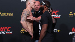 Фото: Взвешивание участников UFC on ESPN 36+