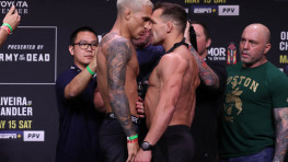 Фото: Взвешивание участников UFC 262