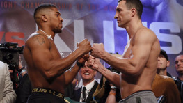 Результаты взвешивания Кличко-Джошуа (+видео)