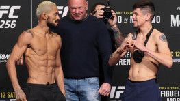 Фото: Взвешивание участников UFC 256