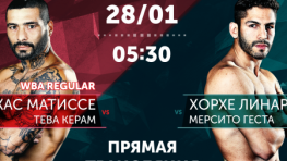 Матиссе-Кирам и Линарес-Геста в прямом эфир на Allboxing.ru и Бокс ТВ