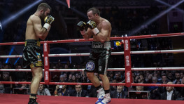 Статистика ударов поединка Мурата Гассиева и Дениса Лебедева от Compubox