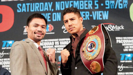 Противостояние: Мэнни Пакьяо vs. Джесси Варгас (видео)