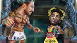 Бокс в рисунках: Поединок Владимира Кличко и Энтони Джошуа