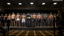 Взвешивание перед Glory 62 (Прямая трансляция турнира 8 декабря в 20:00 МСК)