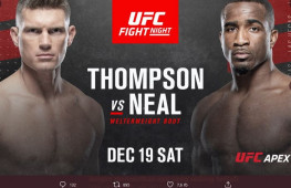 Прямая трансляция UFC Fight Night 183