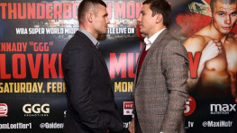 Бой Головкин-Мюррей в прямом эфире на канале «Россия 2»