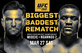 Прямая трансляция UFC 260. Где смотреть?