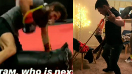 Соцсети: Трюк с копьем | Who is next | Поздравление от Карелина (видео)