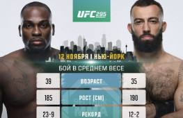 Роман Долидзе проведет бой с Дереком Брансоном на UFC 295