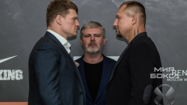Фото: Пресс-конференция Поветкина и Руденко в Москве