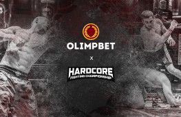 Olimpbet – новый спонсор промоушена Hardcore Fighting Championship