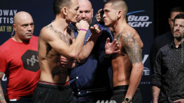 Фото: Взвешивание участников шоу UFC 206