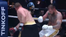 Вячеслав Дацик нокаутировал Александра Емельяненко за 13 секунд (видео)