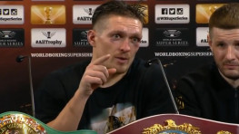 Усик-Бриедис: Пресс-конференция после боя (видео)