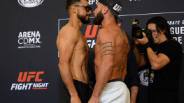 Фото: Взвешивание участников UFC Fight Night 159	