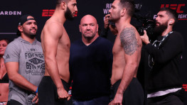 Фото: Взвешивание участников UFC on ESPN 6