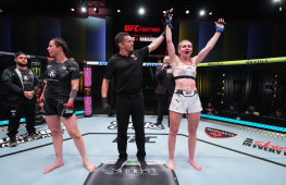 Дарья Железнякова успешно дебютировала в UFC