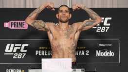 Результаты взвешивания участников турнира UFC 287