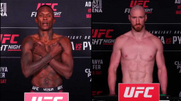Результаты взвешивания участников UFC Сиэттл: Исраэль Адесанья – Джо Пайфер