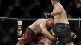 Видео поединка Алексей Олейника и Джуниора Албини