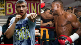 Ломаченко-Ригондо: Открытая тренировка перед боем (видео)