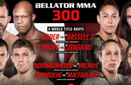 Список участников турнира Bellator 300