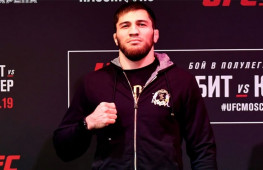 Шамиль Гамзатов проведет следующий бой на UFC 267